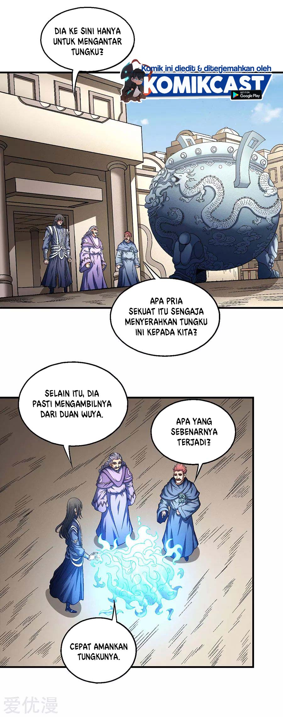 God of Martial Arts Chapter 402 Bahasa Indonesia